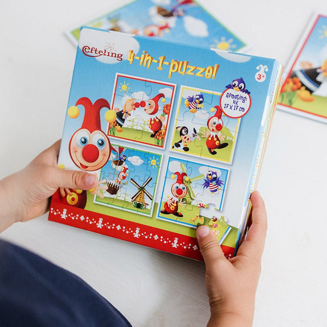 Jokie Puzzel 4st - Partywinkel - 8714274960183