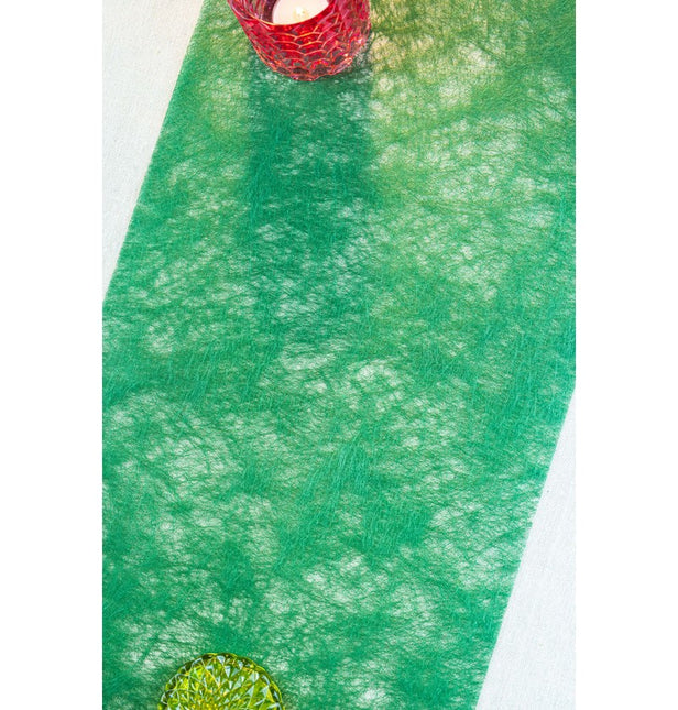 Chemin de table vert 10m