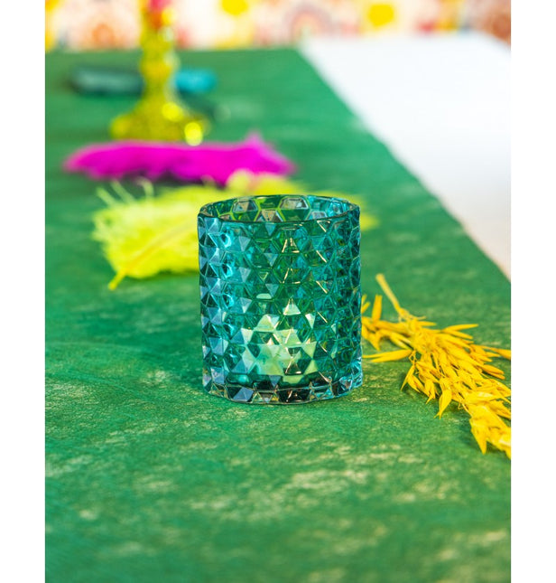 Chemin de table vert 10m