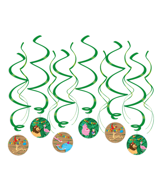 Jungle Hangdecoratie 70cm van Paper Dreams koop je bij Partywinkel