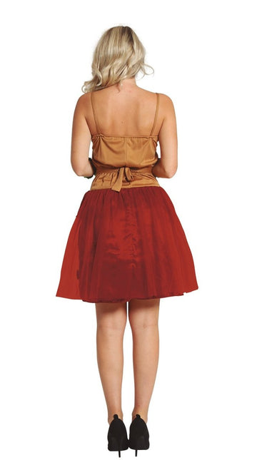 Jurk Bladeren Roze van Fiestas Guirca koop je bij Partywinkel