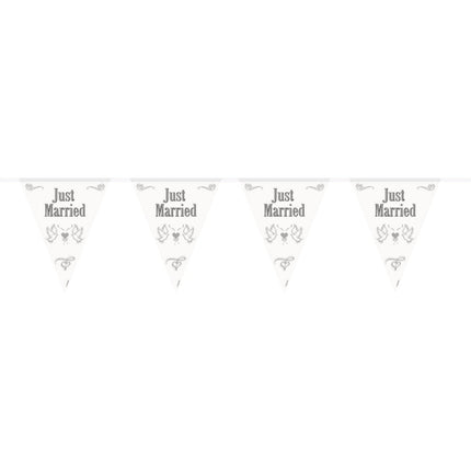 Just Married Slingers 10m - Partywinkel - 8714572210577