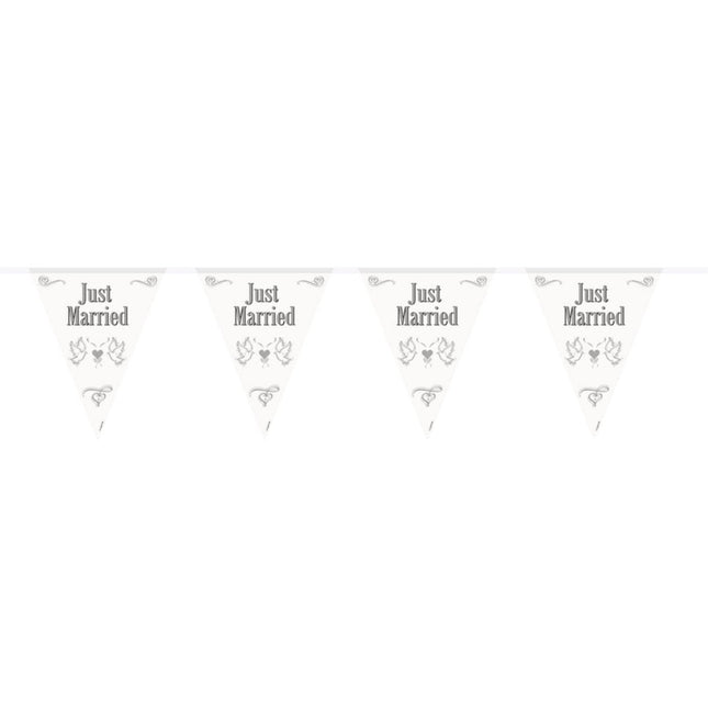 Just Married Slingers 10m - Partywinkel - 8714572210577