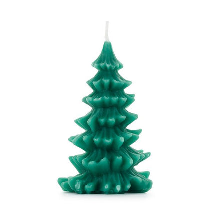 Kaars Kerstboom 10cm van Partydeco koop je bij Partywinkel