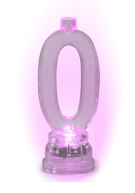 Kaarsenhouder 0 Jaar Led 13cm van Fiestas Guirca koop je bij Partywinkel