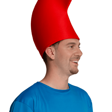 Kabouter Hoed Rood van Partychimp koop je bij Partywinkel