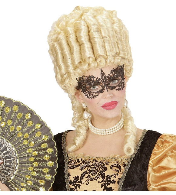 Kant Oogmasker Zwart van Widmann koop je bij Partywinkel