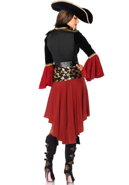 Kapitein Jurk Dames Leg Avenue - Partywinkel - 714718496023