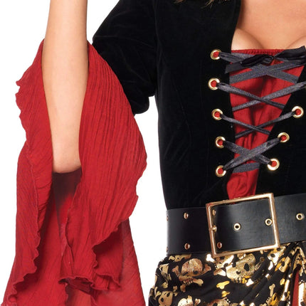 Kapitein Jurk Dames Leg Avenue - Partywinkel - 714718496023