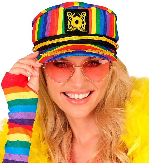 Kapiteinspet Regenboog van Widmann koop je bij Partywinkel