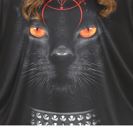 Kat Halloween poncho Dames van Fiestas Guirca koop je bij Partywinkel
