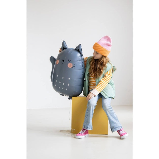 Kat Helium Ballon Leeg 69cm van Folat koop je bij Partywinkel