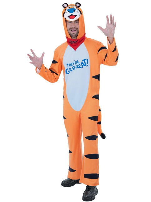 Kelloggs™ Tony The Tiger™ Kostuum Heren van Smiffys koop je bij Partywinkel