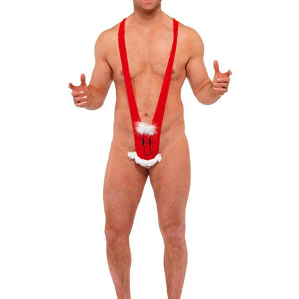 Kerst Mankini van Smiffys koop je bij Partywinkel