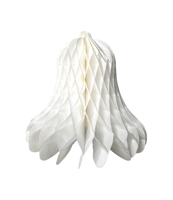 Kerstklok 50 cm - Wit van Paper Dreams koop je bij Partywinkel