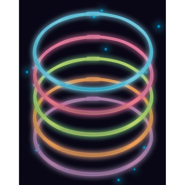 Ketting Glow In The Dark 56cm 10st van Riethmueller koop je bij Partywinkel