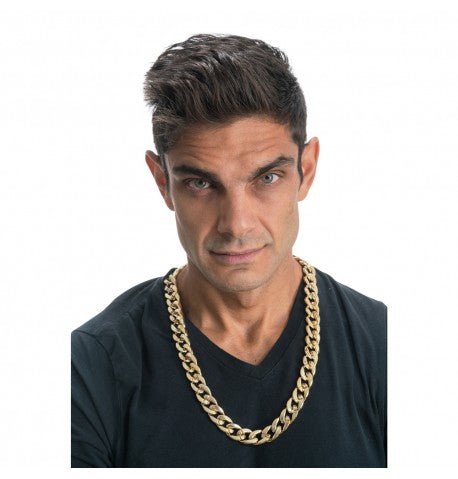 Ketting Goud Rapper 70cm van CHAKS koop je bij Partywinkel