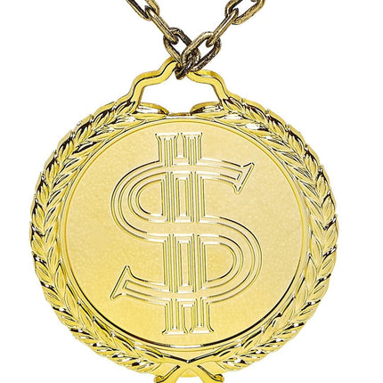 Ketting Hiphop Dollar van Widmann koop je bij Partywinkel