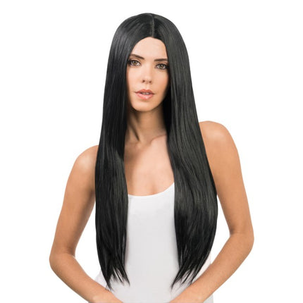 Perruque Keyla noire 73 cm