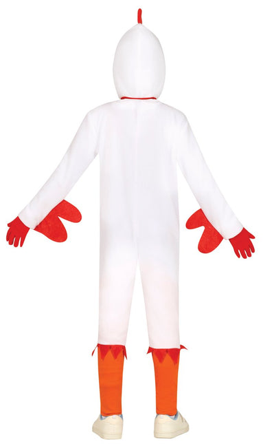 Kip Onesie Wit Kind - Partywinkel - 8434077785652