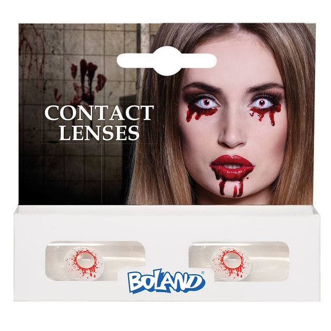 Kleurlenzen Bloederig van Boland koop je bij Partywinkel