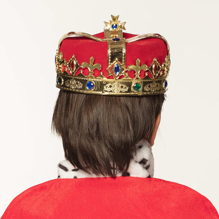 Koning Kinderkroon 22cm van Boland koop je bij Partywinkel