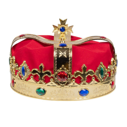 Koning Kinderkroon 22cm van Boland koop je bij Partywinkel