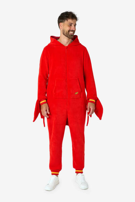 Kreeft Onesie Heren - Partywinkel - 8720629387314