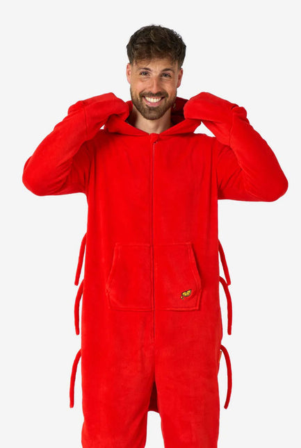 Kreeft Onesie Heren - Partywinkel - 8720629387314