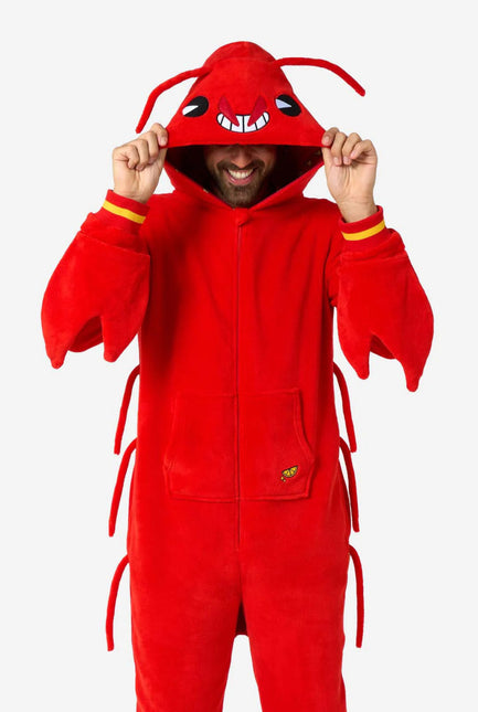 Kreeft Onesie Heren - Partywinkel - 8720629387314