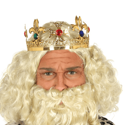 Kroon Koning Goud van Fiestas Guirca koop je bij Partywinkel