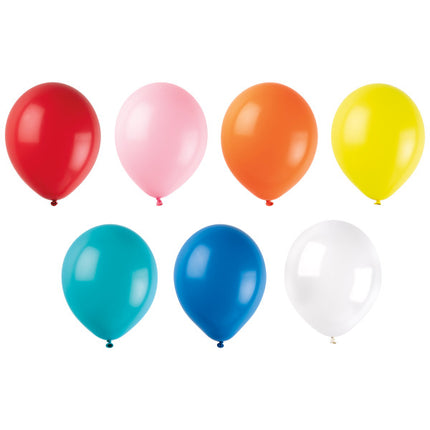 Assortiment de ballons en latex de 30 cm, 50 pièces