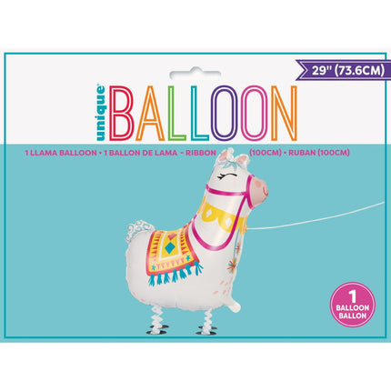 Lama Airwalker met Lint van Unique koop je bij Partywinkel