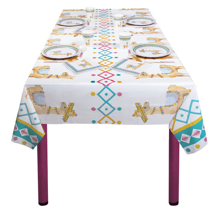 Lama Tafelkleed Versiering 1,8m van Boland koop je bij Partywinkel