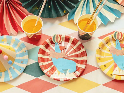 Serviettes de table Cirque 17cm 12pcs
