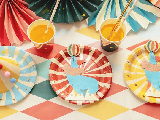 Serviettes de table Cirque 17cm 12pcs