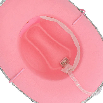 LED cowboyhoed Glimmer van Boland koop je bij Partywinkel