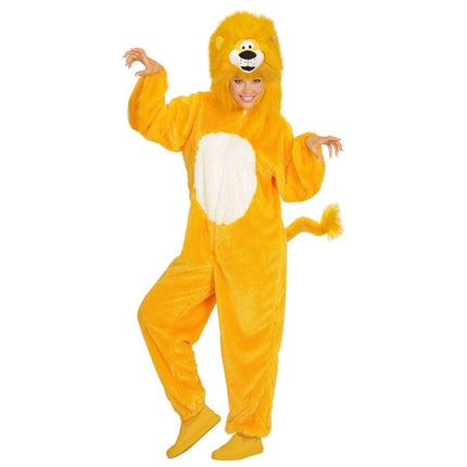 Leeuw Jumpsuit Geel van Widmann koop je bij Partywinkel