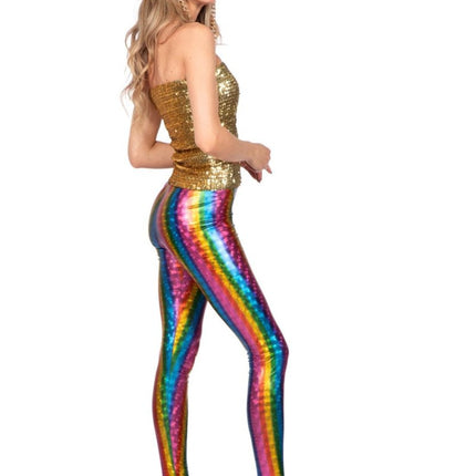 Legging Dames Regenboog van Wilbers & Wilbers koop je bij Partywinkel