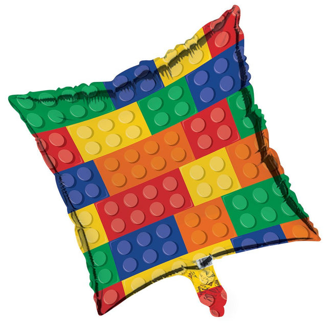 Lego Helium Ballon Leeg 44cm van Creative Converting koop je bij Partywinkel