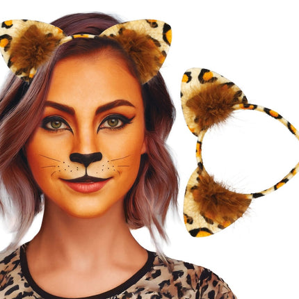 Leopard Hoofdband van Fiestas Guirca koop je bij Partywinkel