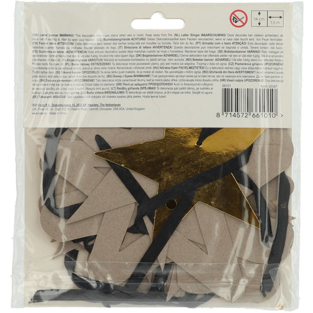 Letterslingers Happy New Year 2st van Folat koop je bij Partywinkel