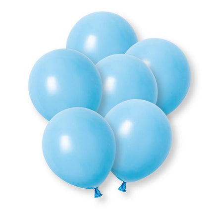 Lichtblauwe Ballonnen 30cm 10st van Unique koop je bij Partywinkel
