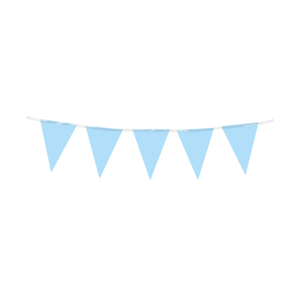 Lichtblauwe Slinger Mini 3m - Partywinkel - 8716764246159