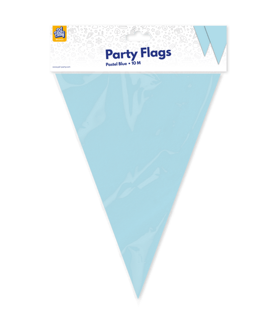 Lichtblauwe Slinger Pastel 10m van Paper Dreams koop je bij Partywinkel