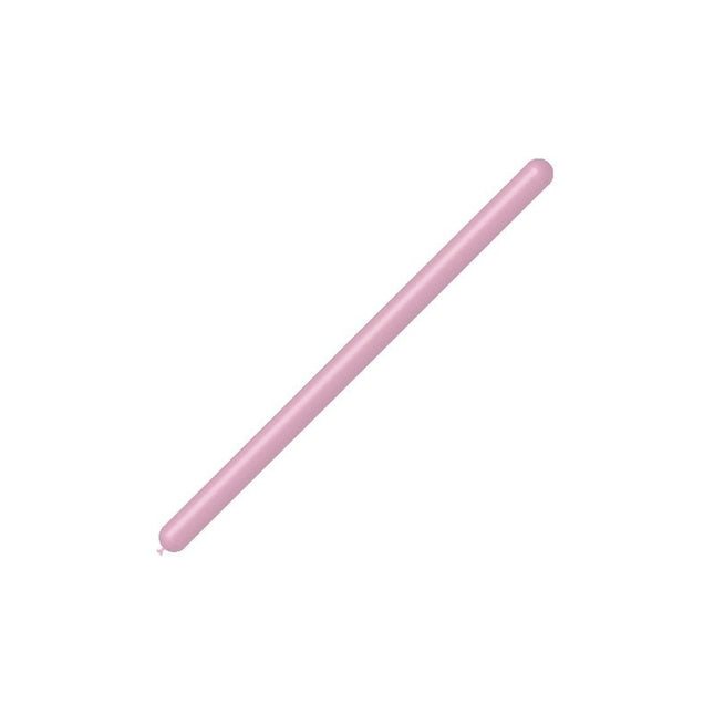 Lichtroze Modelleerballonnen 5cm 150cm 50st van Balloonia koop je bij Partywinkel