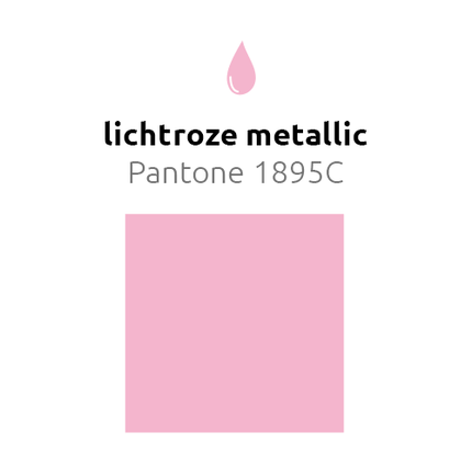 Lichtroze Reuze Ballon XL Metallic 91cm - Partywinkel - 8436440881565