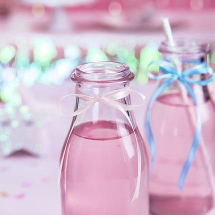 Lichtroze Satijn Lint 6mm 25m van Partydeco koop je bij Partywinkel