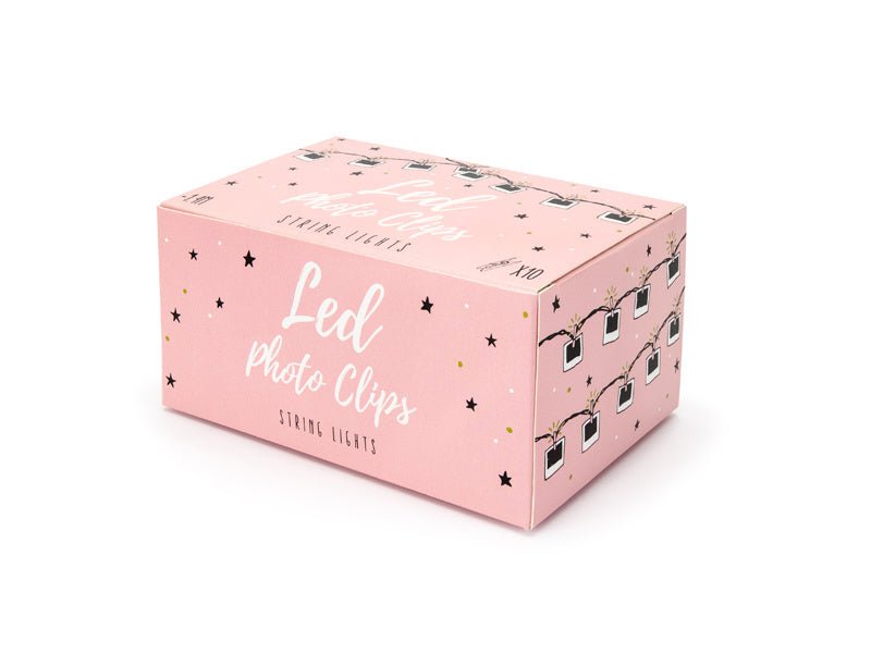 Lichtslinger LED Knijpers 1,4m van Partydeco koop je bij Partywinkel