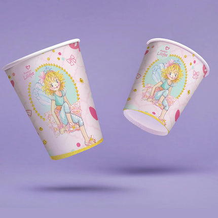 Gobelets Princesse Lillifee 250 ml, lot de 8